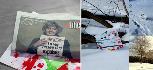 le printemps dans la boite à lettres, Jacques Higelin rédacteur en chef de Libération