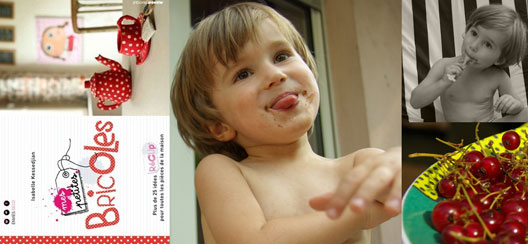 Goûter et livre mes petites bricoles Isabelle Kessedjian