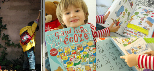 Premier jour d’école de Gaspard