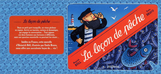 La leçon de pêche d’Heinrich Böll, illustré par Emile Bravo